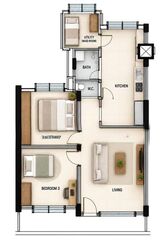 Blk 1 Beach Road Gardens (Kallang/Whampoa), HDB 3 Rooms #629155231